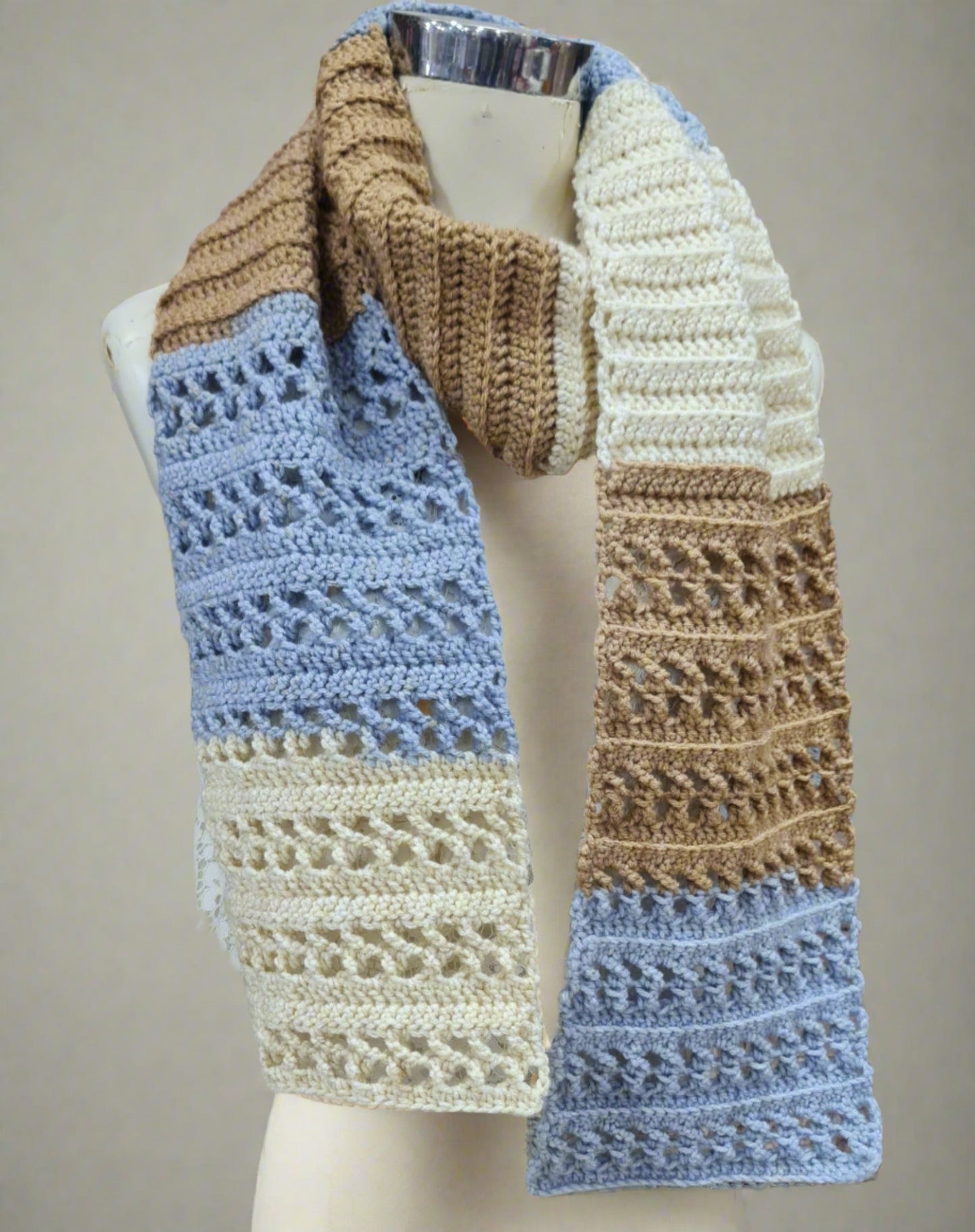 Long Wrap Crochet Scarf