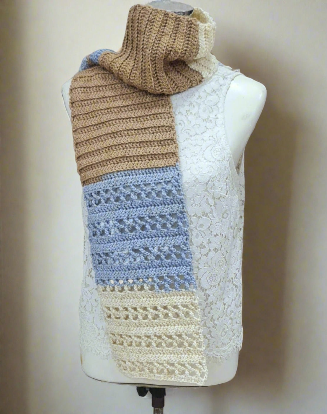 Long Wrap Crochet Scarf