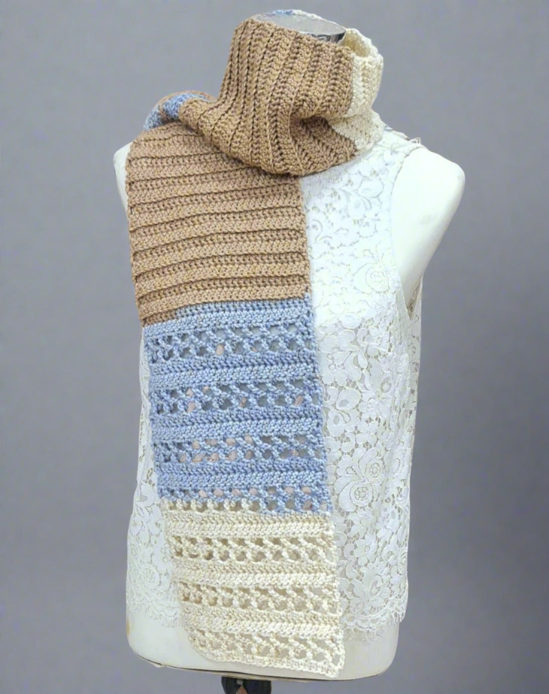 Long Wrap Crochet Scarf