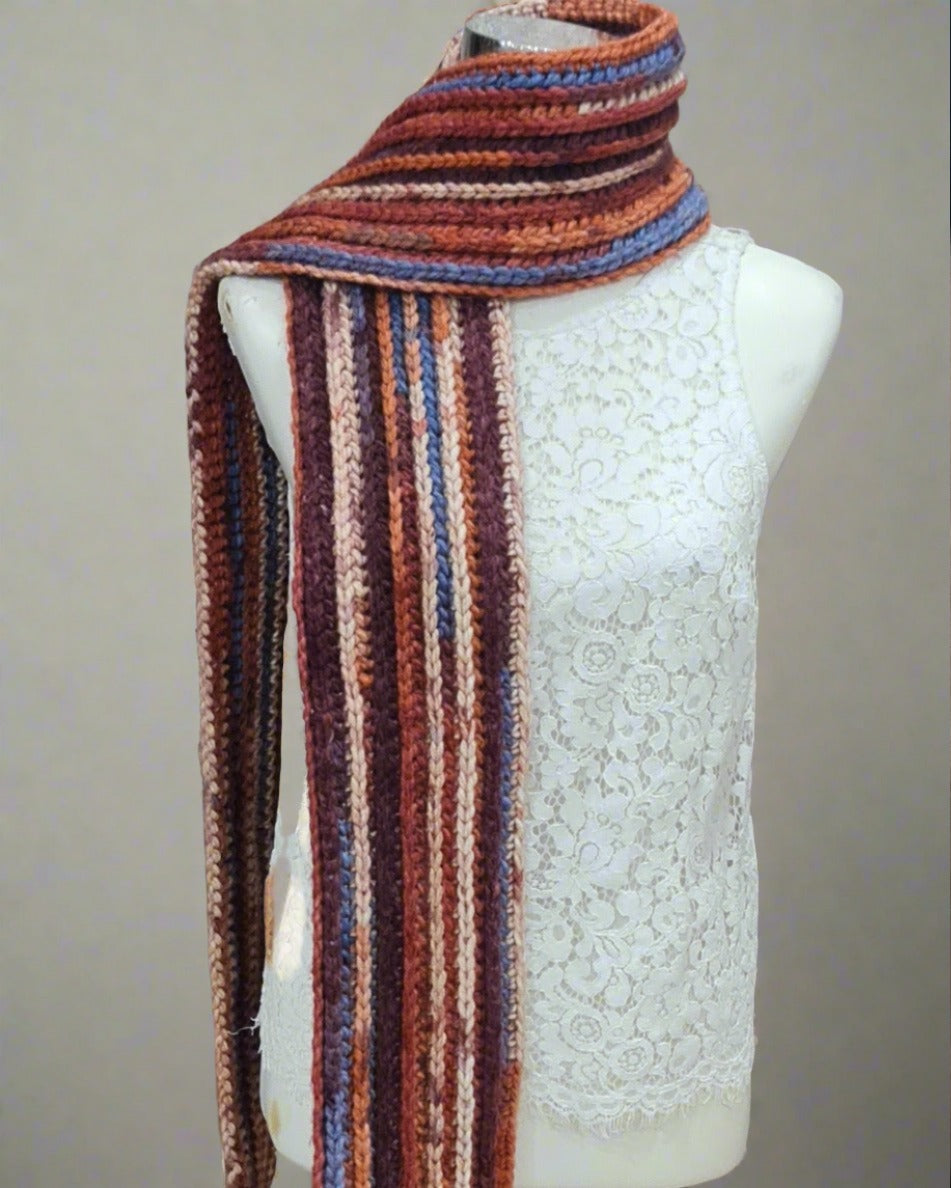 Long Crochet Scarf