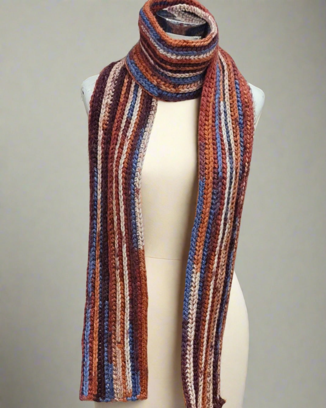 Long Crochet Scarf