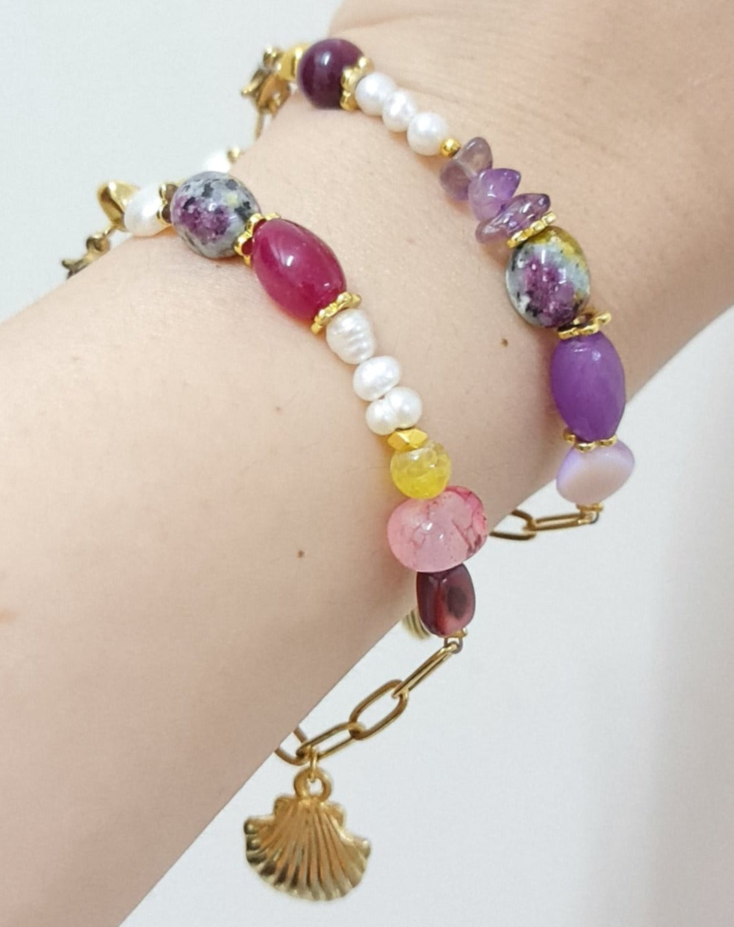 Stone Mix Bracelets