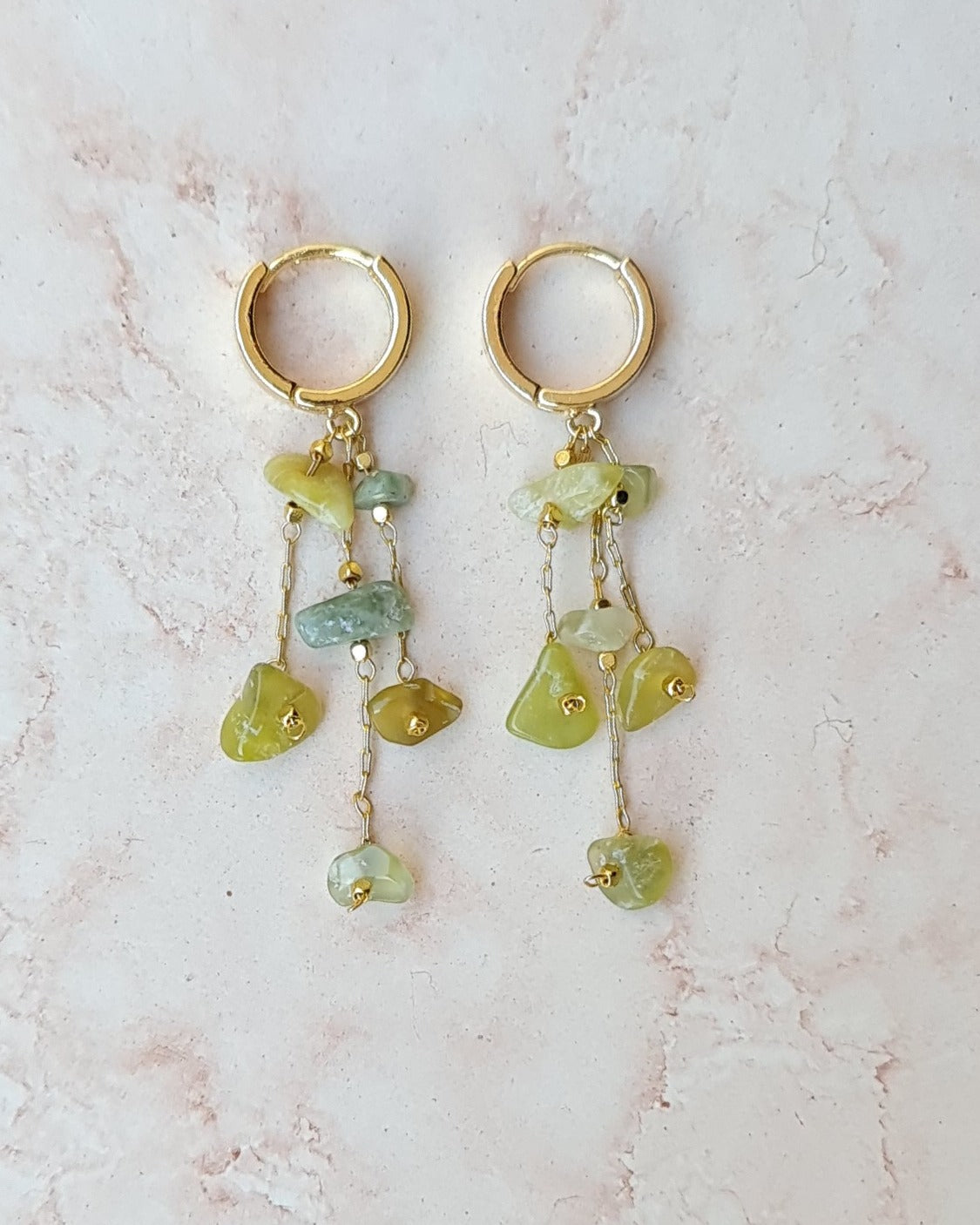 Peridot Stones Earrings